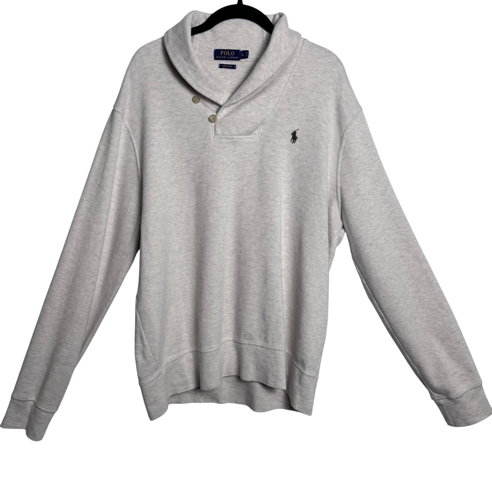 Polo Ralph Lauren Shawl Collar Pullover  Old Money Coastal Grandpa Preppy 411